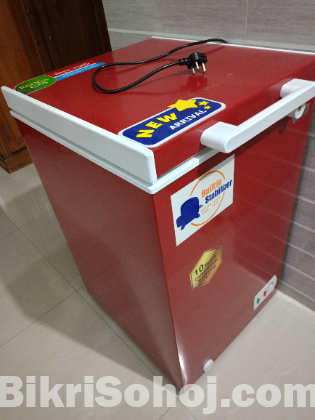 NEW 99 LTR SINGER Deep fridge, Red Colour